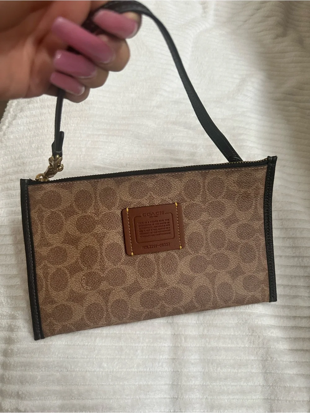 Coach signature canvas